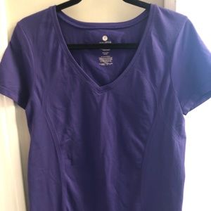 Purple active t shirt